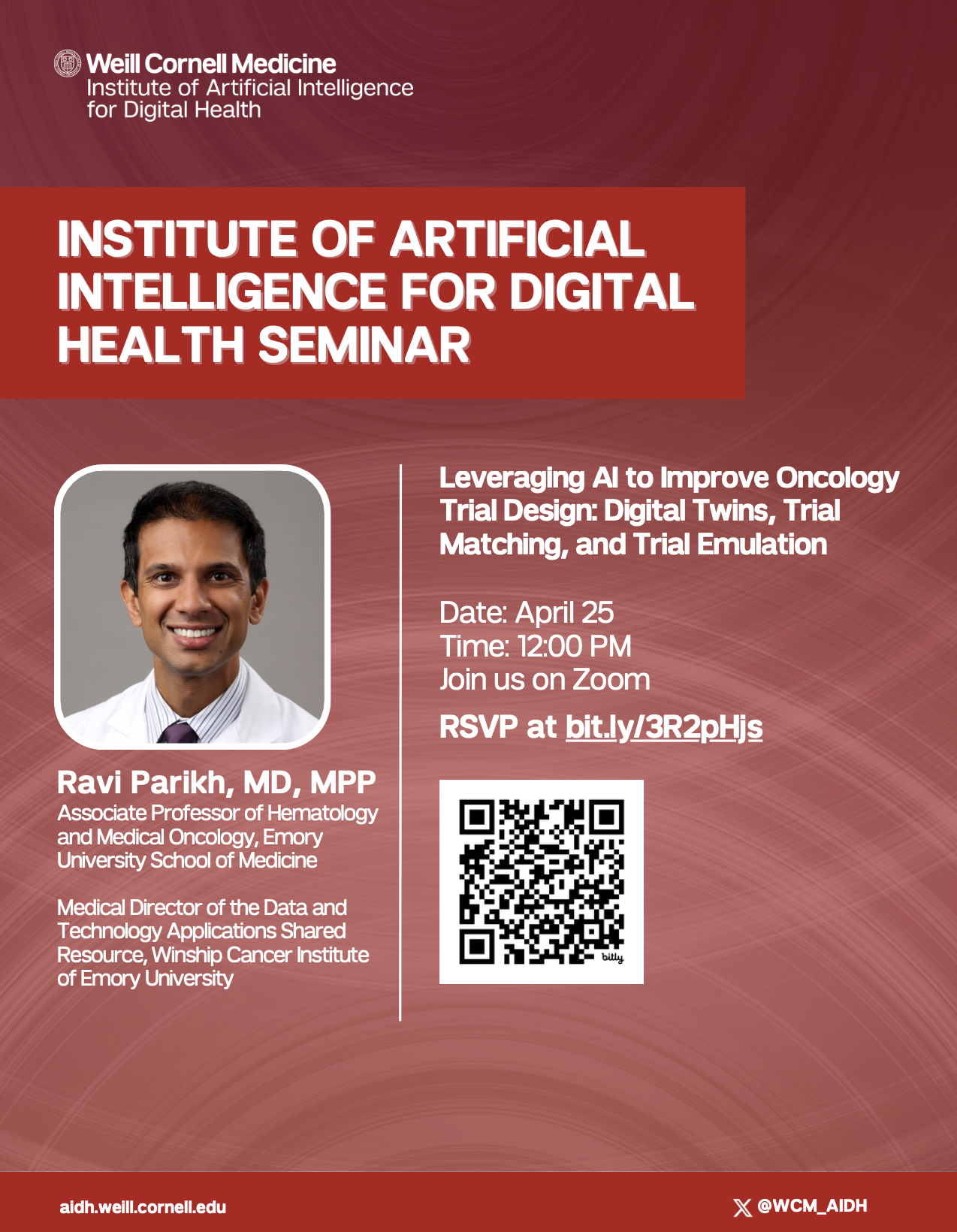 Flyer with QR